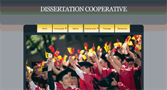 Desktop Screenshot of dissertationcooperative.com